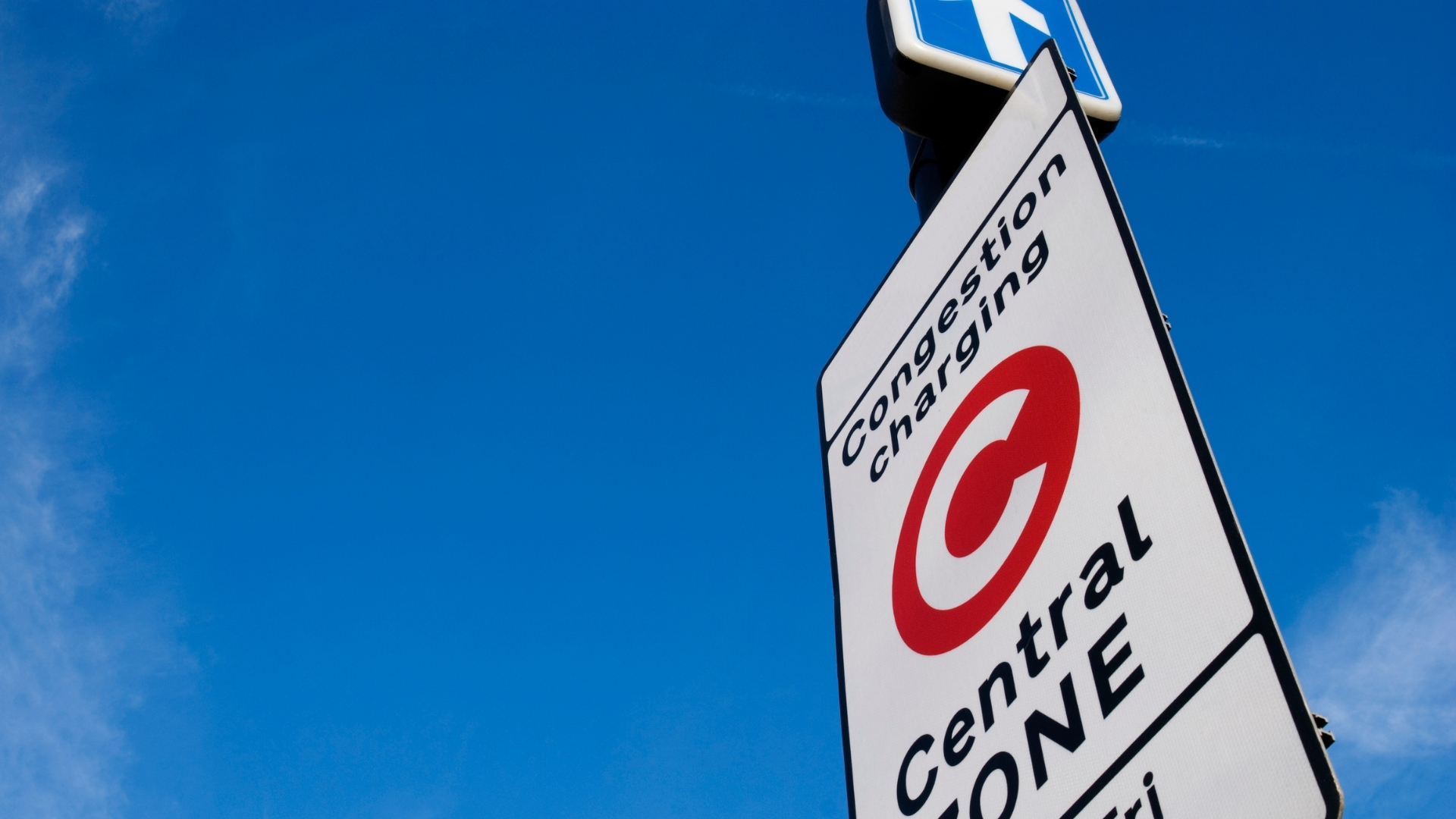 Congestion Charge zones in london